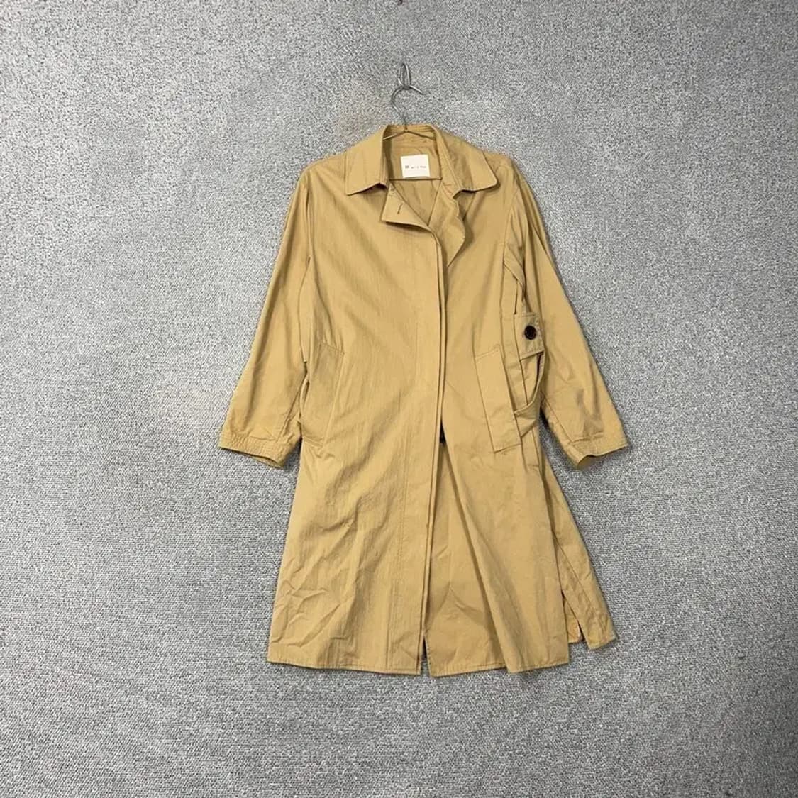 잇 미샤 베이지 벨티드 트렌치 코트 79-155 상품이미지1