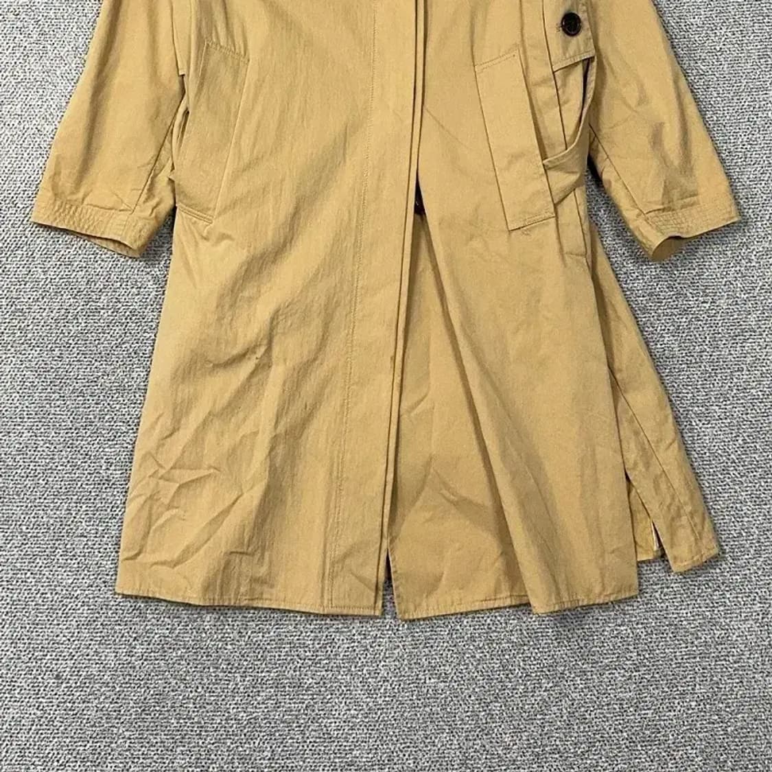 잇 미샤 베이지 벨티드 트렌치 코트 79-155 상품이미지4