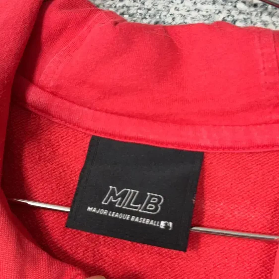 MLB 뉴욕양키즈 자수 로고 빈티지 롱 후드집업 85 상품이미지3