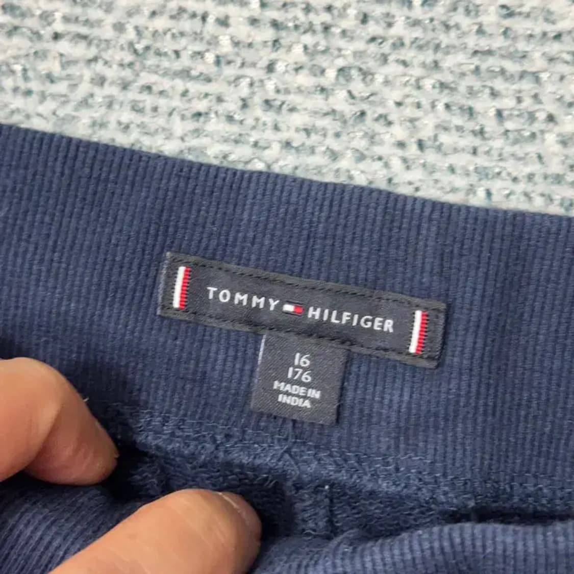 타미힐피거 백 프린팅 로고 밴딩 트레이닝 팬츠 S 상품이미지6