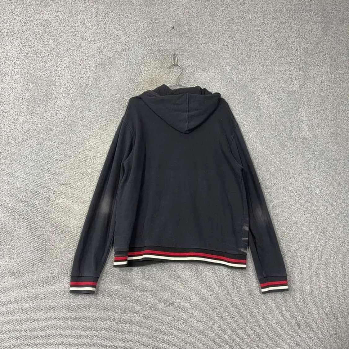 후부 빈티지 Y2K 단가라 후드집업 XL 상품이미지2