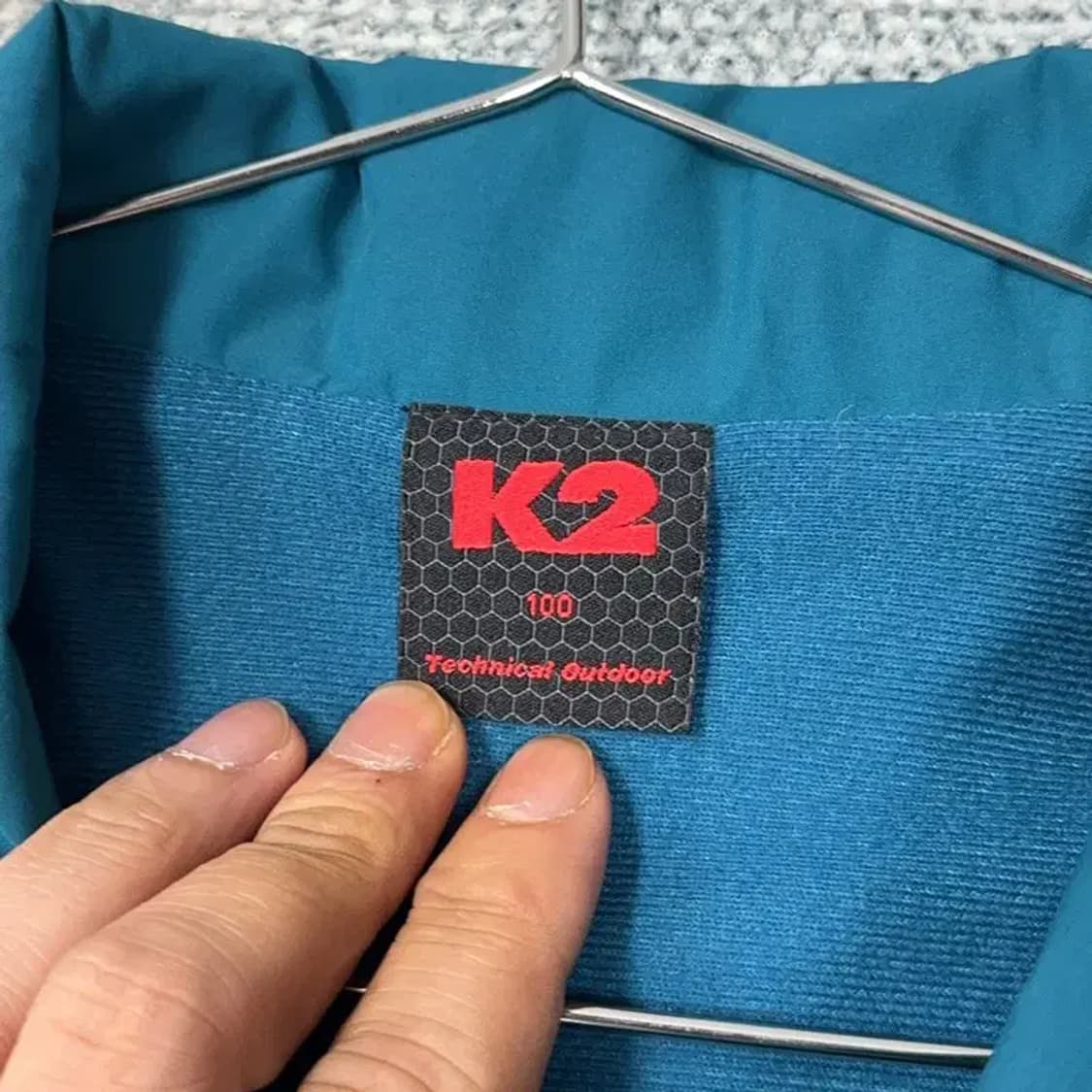 K2 로고 남성 캐주얼 기능성 운동 바람막이 100 상품이미지3