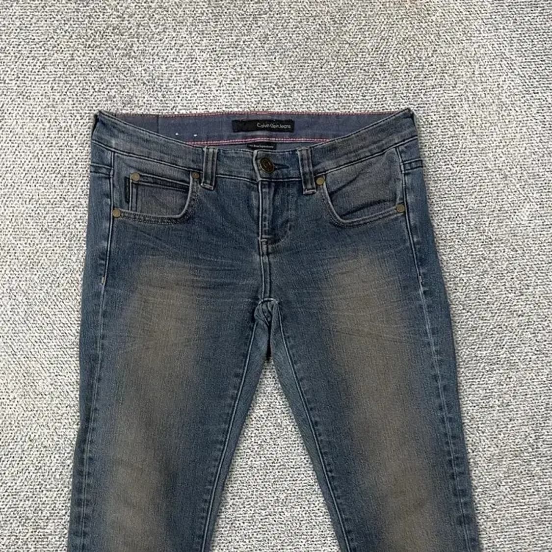 캘빈클라인 빈티지 워싱 청바지 데님팬츠 26 32 상품이미지3
