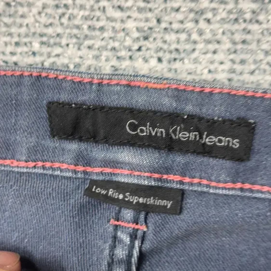캘빈클라인 빈티지 워싱 청바지 데님팬츠 26 32 상품이미지5