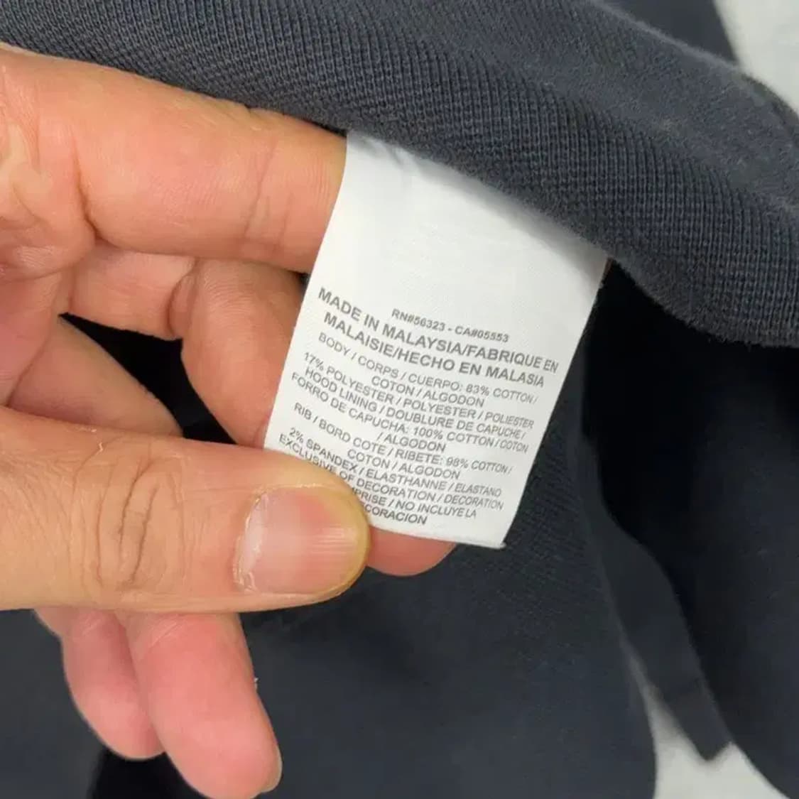 나이키 로고 스우시 오버핏 후드집업 L 상품이미지4