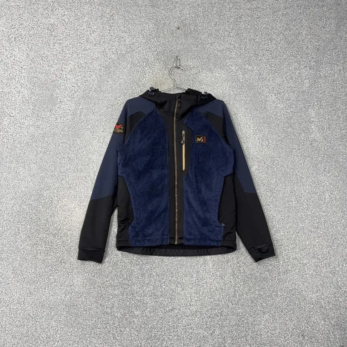 밀레 로고 기모 방한 후리스 후드집업 M 상품이미지1