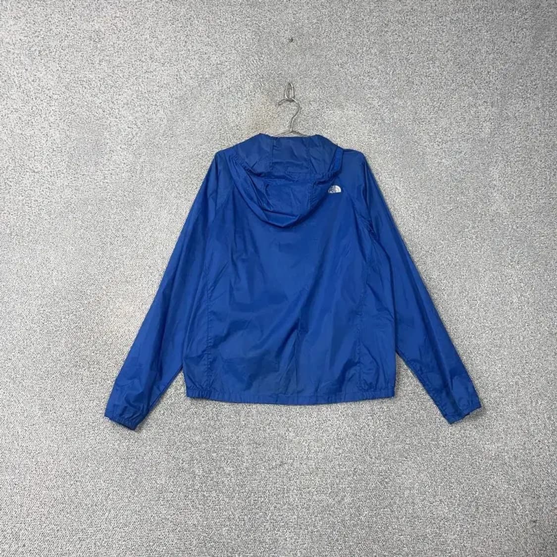 노스페이스 블루 로고 기능성 바람막이 M 상품이미지2