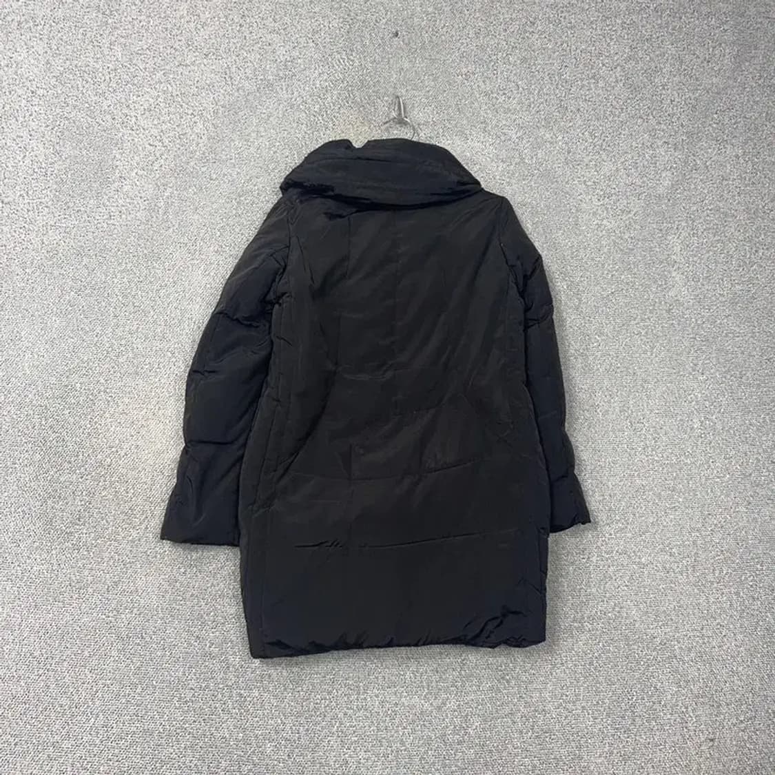 지고트 덕다운 블랙 롱패딩 88-90-160 상품이미지2