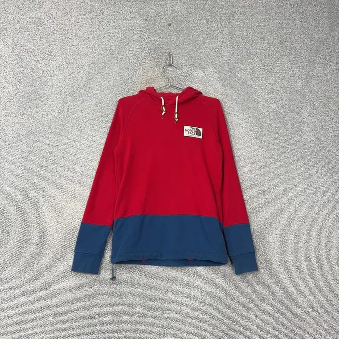노스페이스 빈티지 투톤 박스로고 후드티 90 상품이미지1