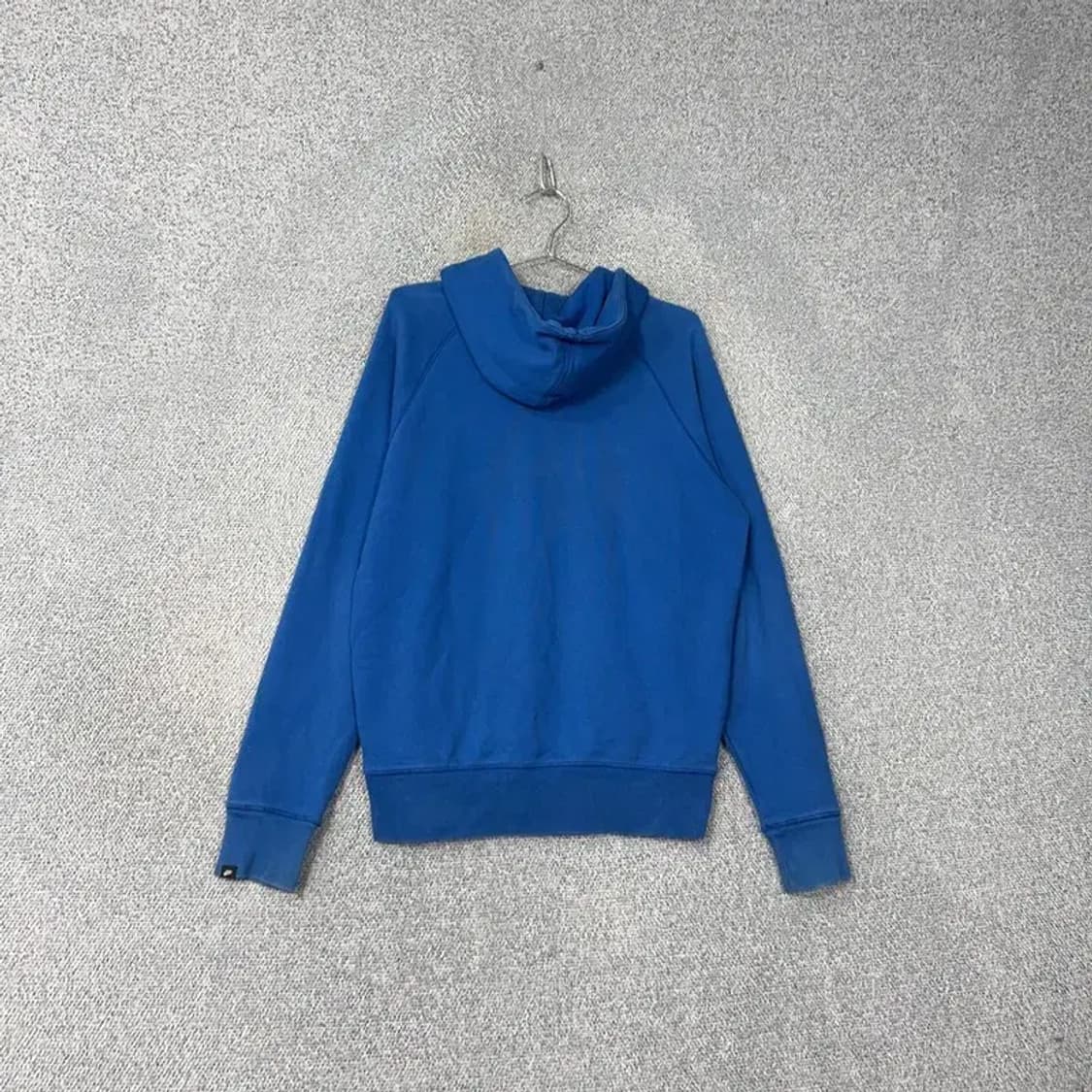 나이키 빈티지 프린팅 블루 후드티 L 상품이미지2