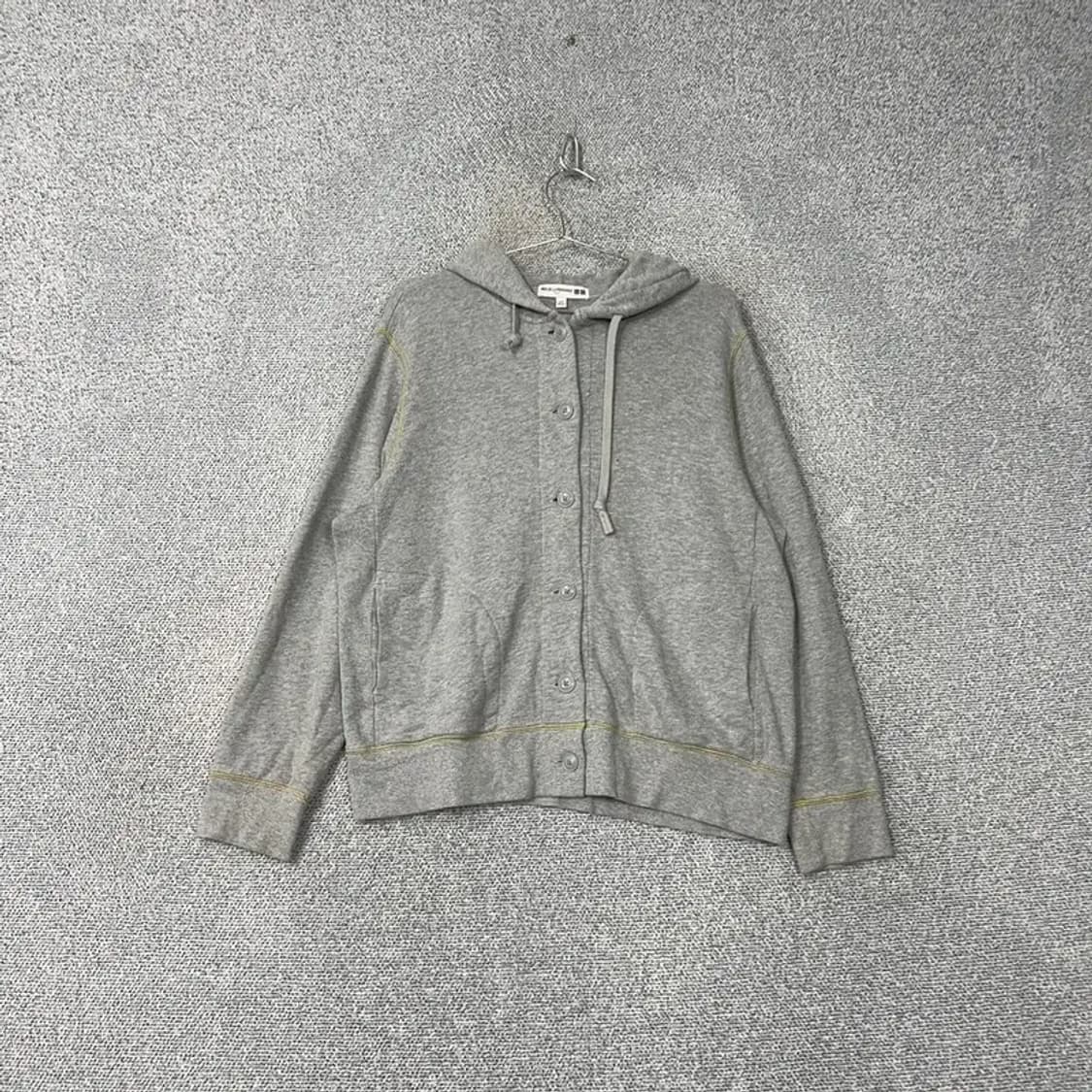 유니클로 빈티지 버튼 스티치 후드 버튼 자켓 XXL 상품이미지1
