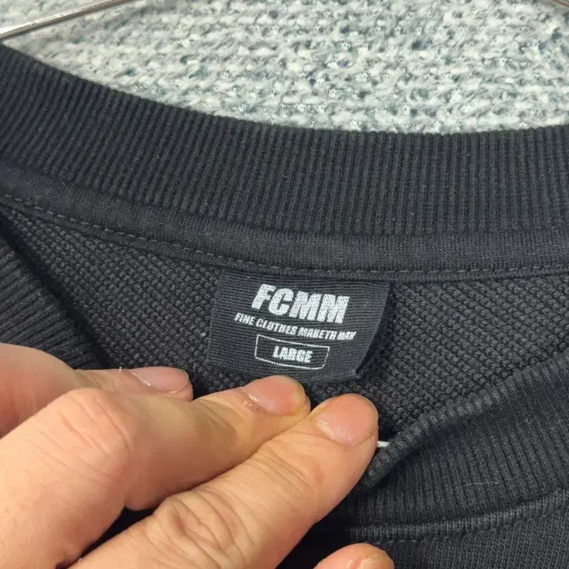 FCMM 빈티지 프린팅 남성 맨투맨 L 상품이미지3