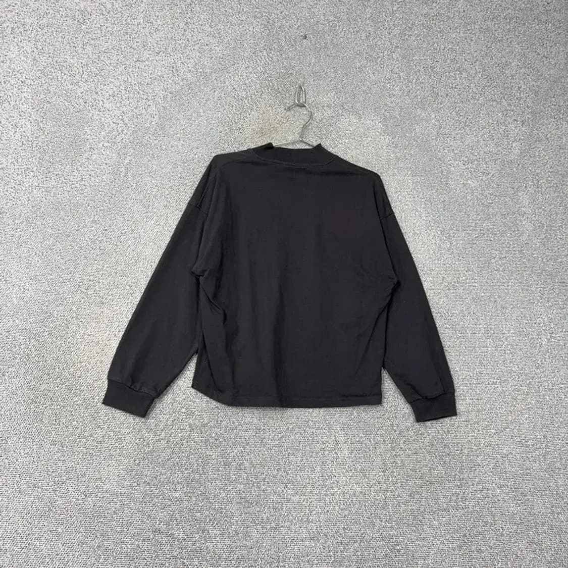 US폴로 로고 블랙 폴라넥 맨투맨 L 상품이미지2