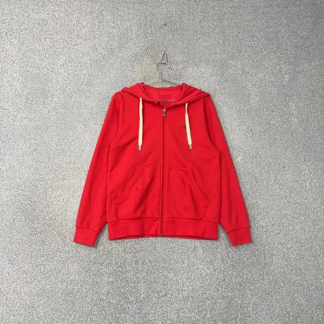 아디다스 삼각로고 레드 후드집업 95 상품이미지1