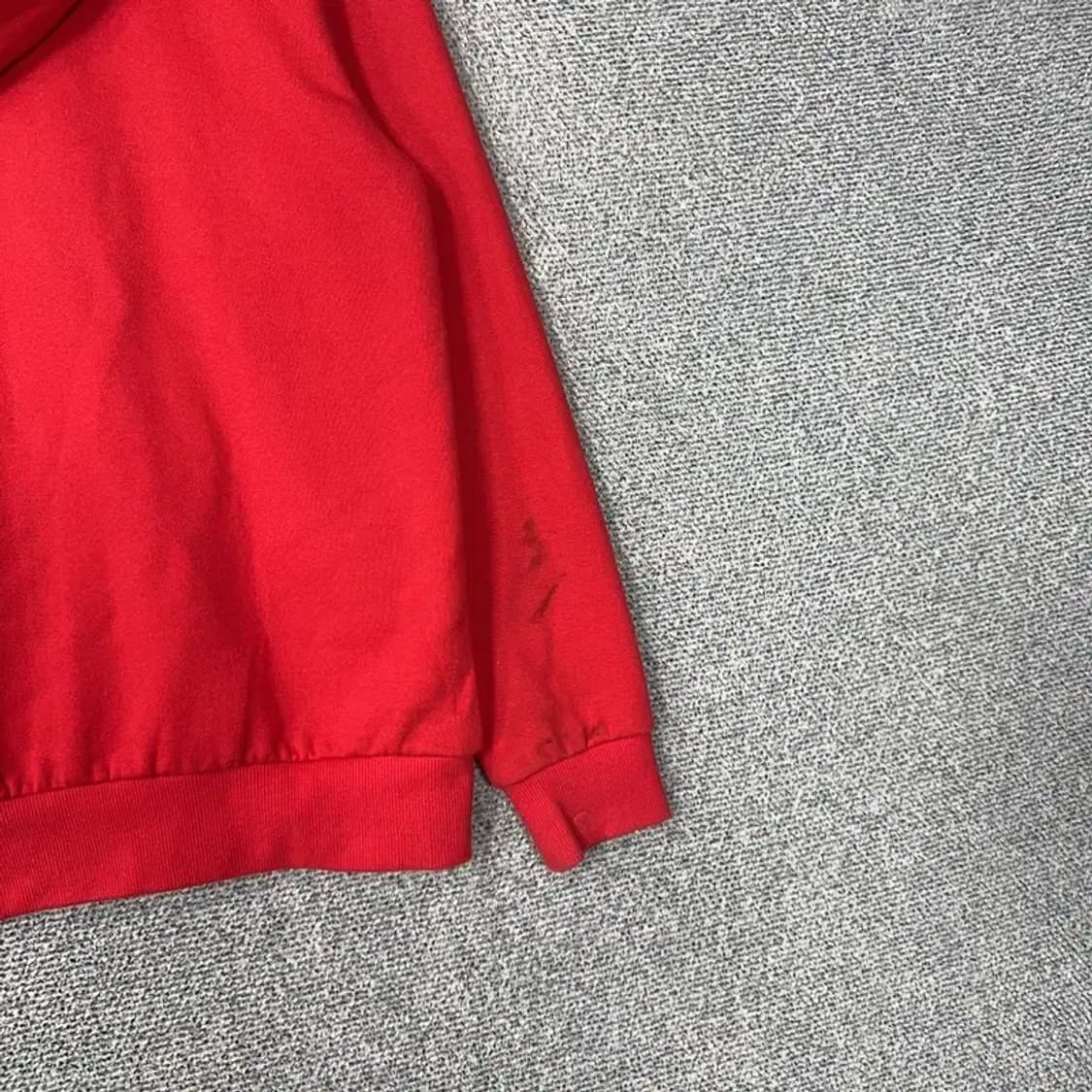 아디다스 삼각로고 레드 후드집업 95 상품이미지3