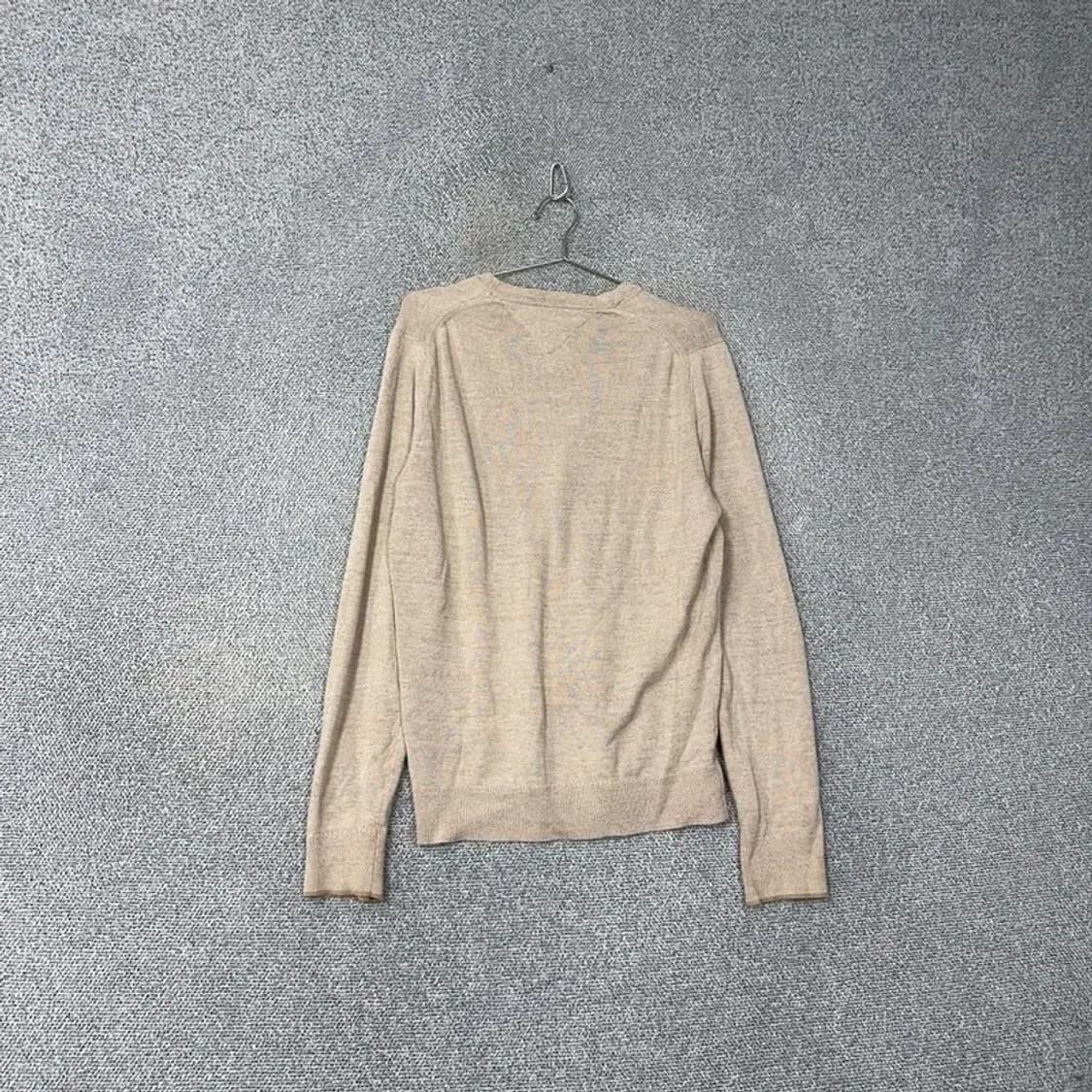타미힐피거 린넨코튼 베이지 가디건 M 상품이미지2