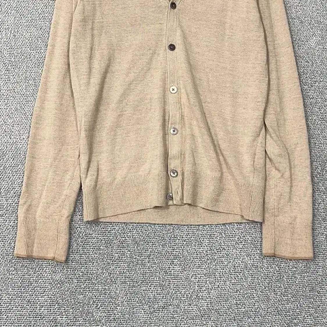 타미힐피거 린넨코튼 베이지 가디건 M 상품이미지4