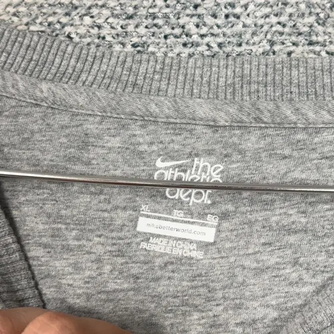 나이키 프린팅 그레이 긴팔티 XL 상품이미지3