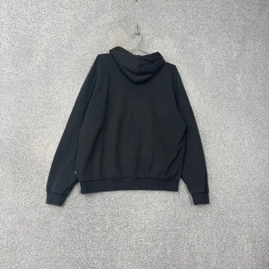 푸마 올블랙 로고 후드티 L 상품이미지2