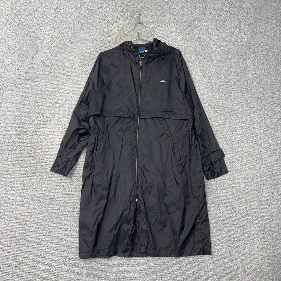 리복 블랙 기능성 우븐 코트 XL 상품이미지1