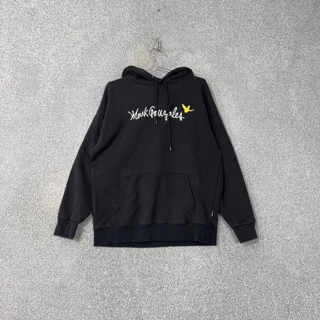 마크곤잘레스 프린팅 로고 블랙 후드티 L 상품이미지1