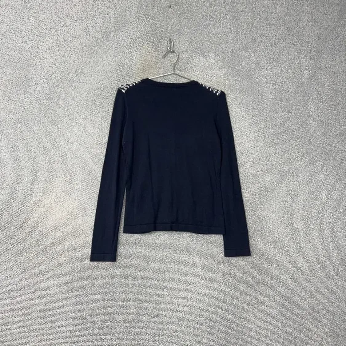 타미힐피거 체크 블랙 가디건 XS 상품이미지2