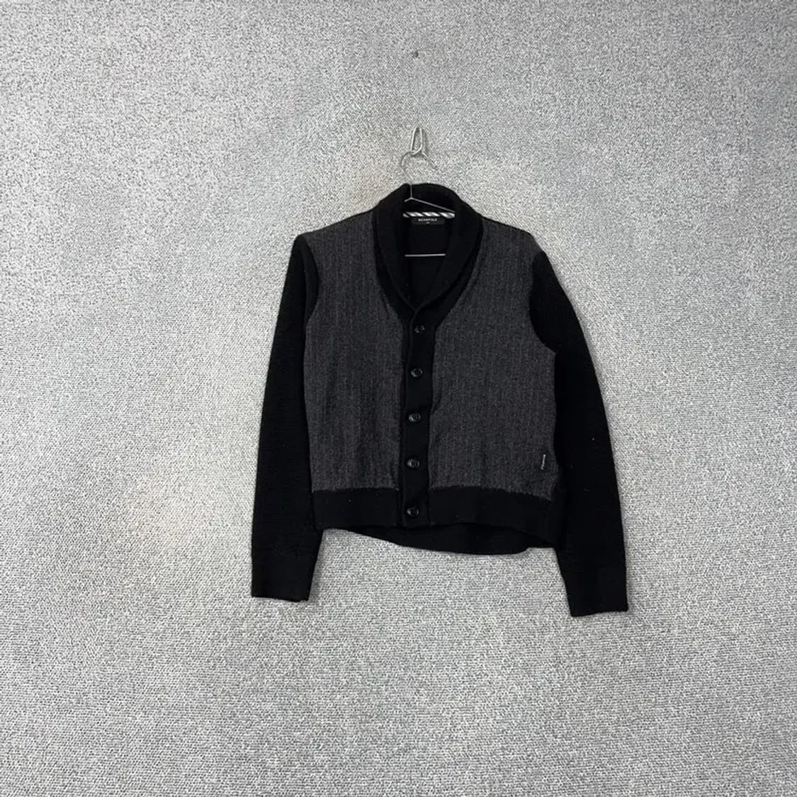빈폴 여성 캐시미어 블랙 가디건 100 상품이미지1