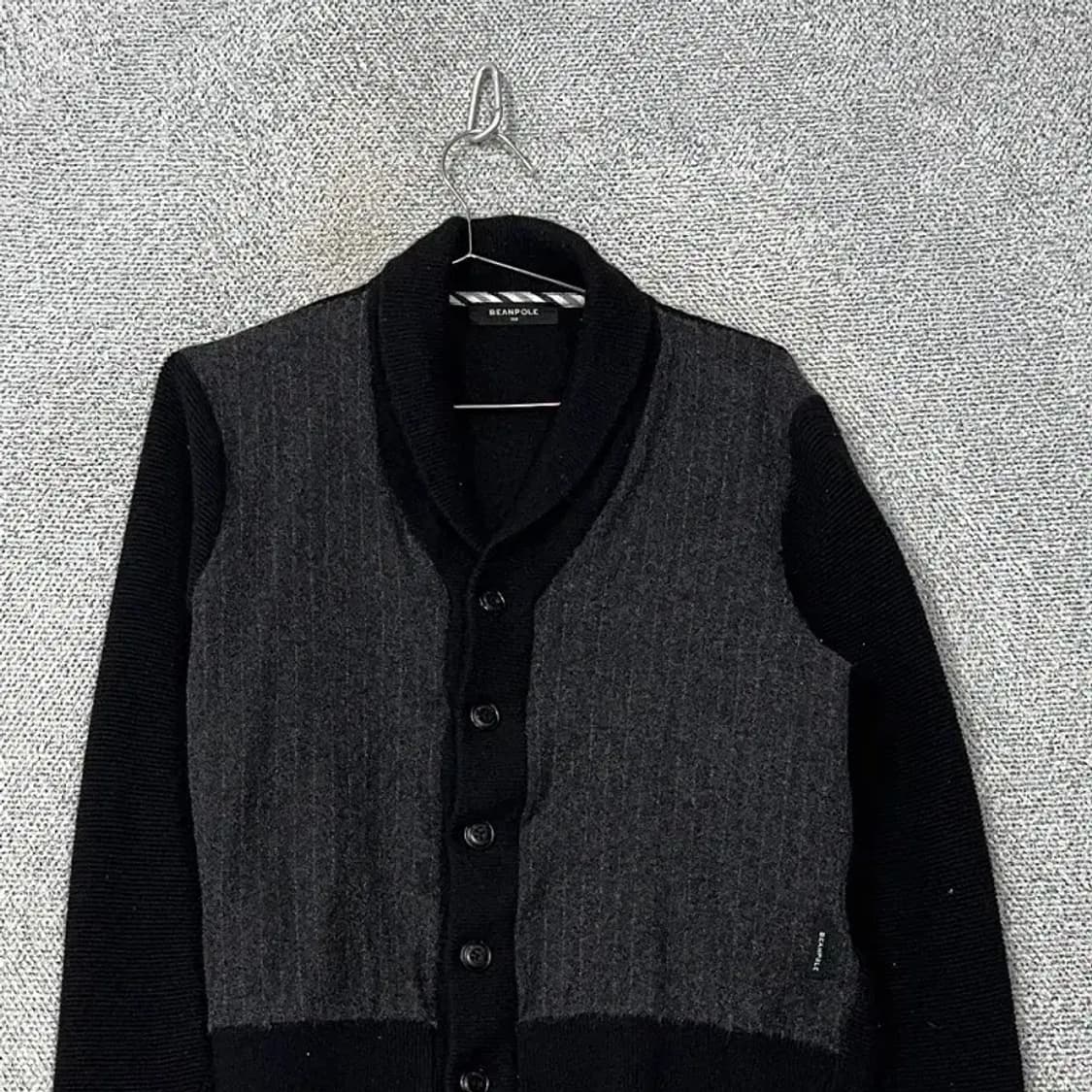 빈폴 여성 캐시미어 블랙 가디건 100 상품이미지3