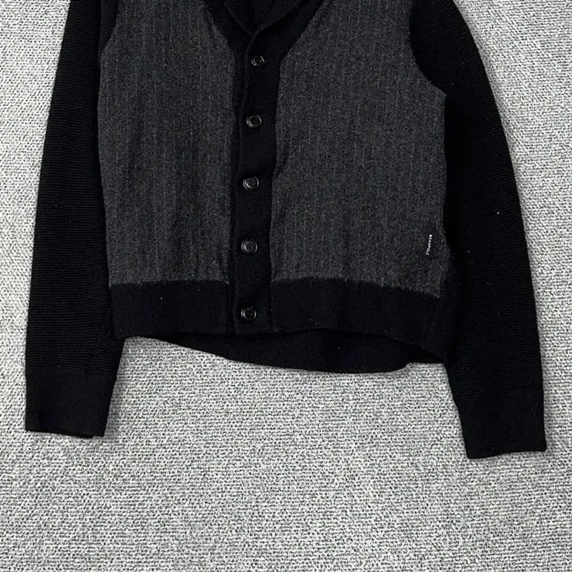 빈폴 여성 캐시미어 블랙 가디건 100 상품이미지4