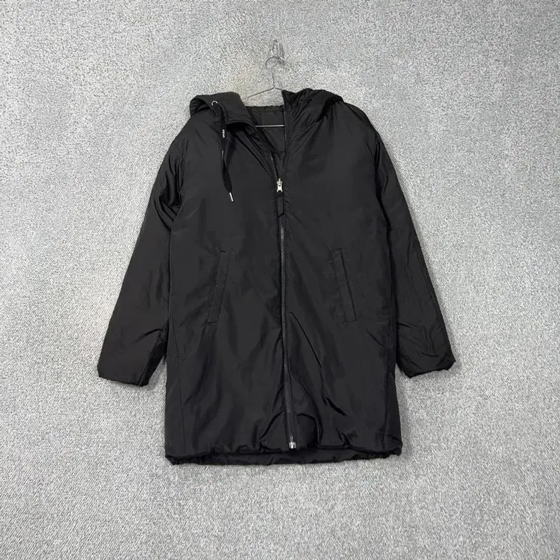 안다르 양면 블랙 롱패딩 4사이즈 상품이미지4