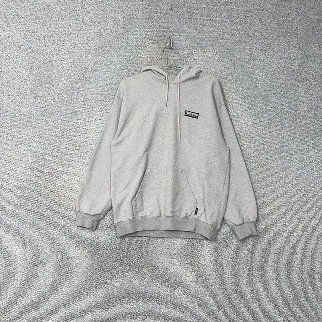 디스이즈네버댓 로고 그레이 후드티 S 상품이미지1
