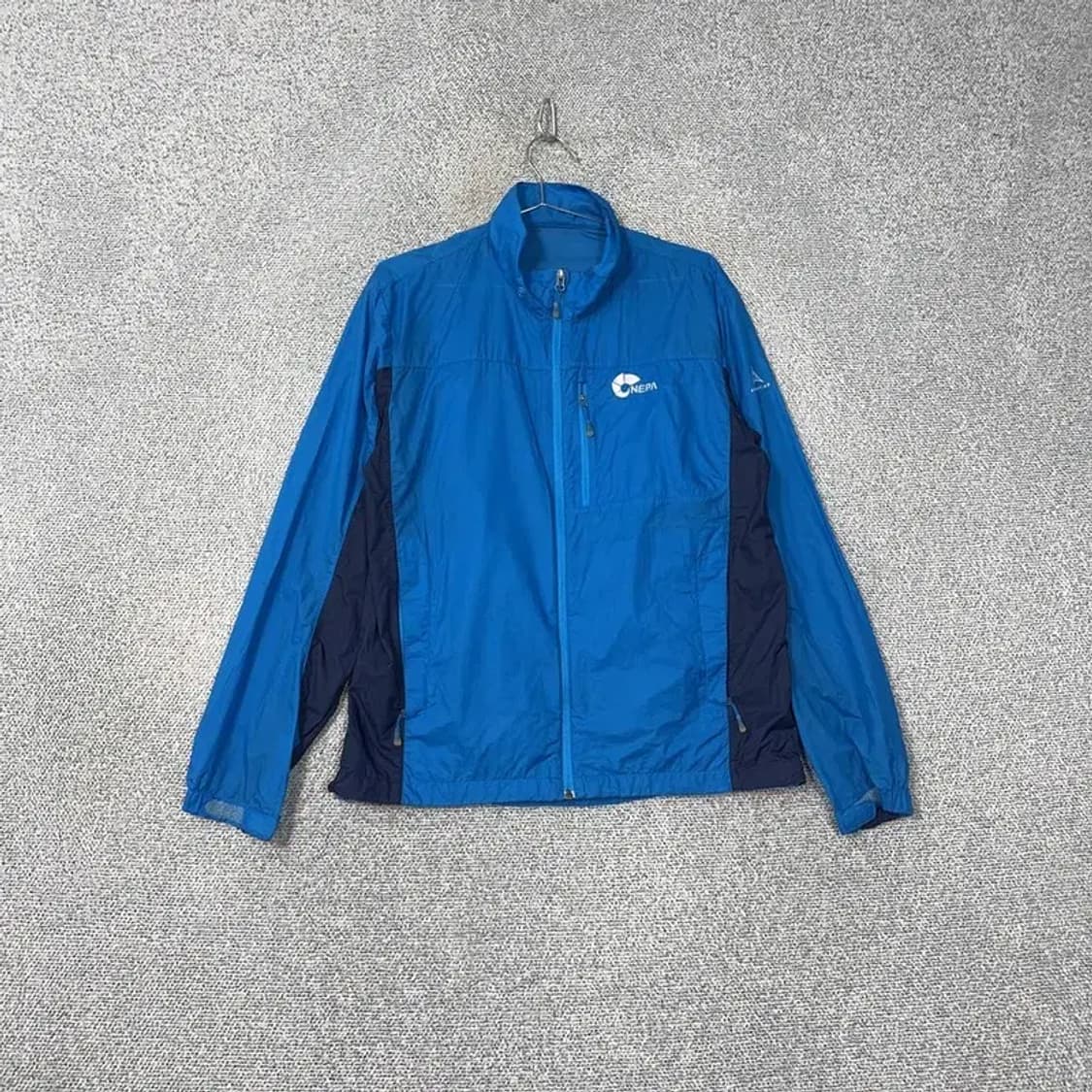 네파 등산 경량 블루 바람막이 M 상품이미지1