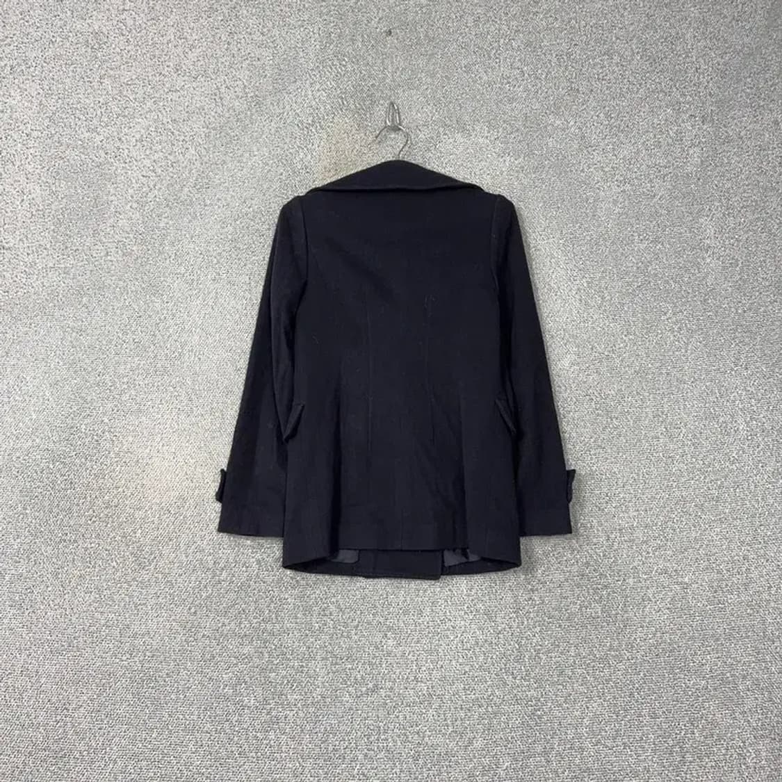 클럽모나코 네이비 여성 클래식 캐주얼 울 피코트 XS 상품이미지2