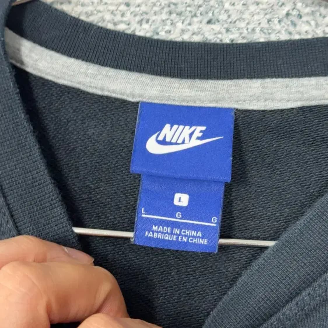 나이키 로고 스우시 남성 캐주얼 맨투맨 L 상품이미지3