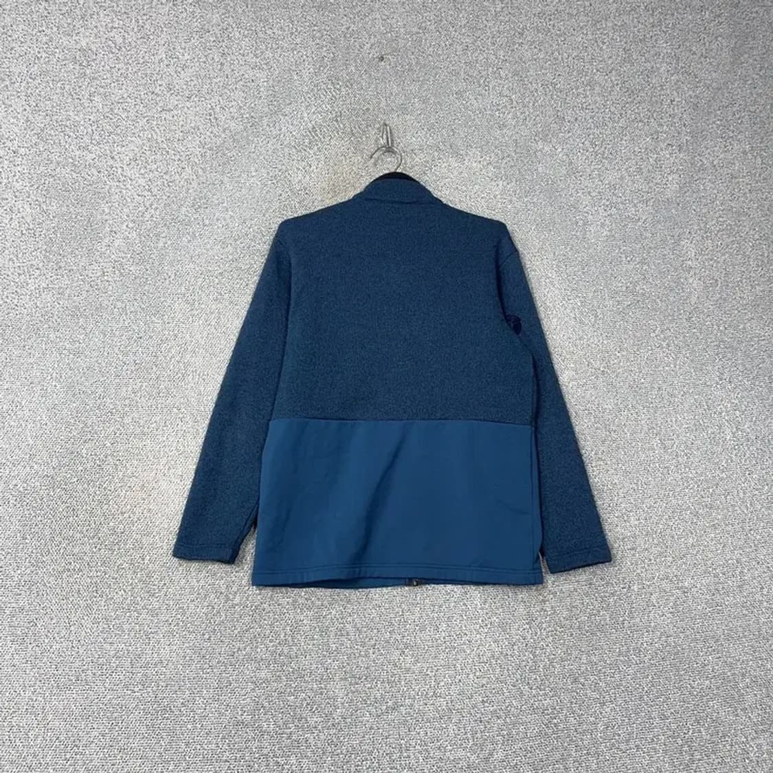 네파 네이비 로고 투톤 캐주얼 후리스 집업 95 상품이미지2