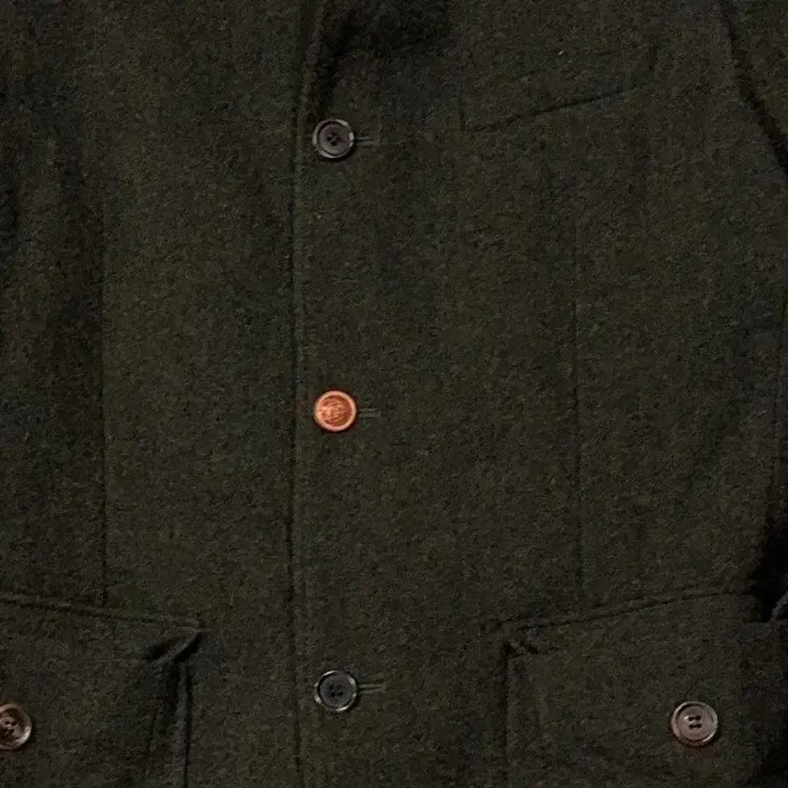 지이크 클래식 남성 카키 캐주얼 울 블레이저 자켓 105 상품이미지3