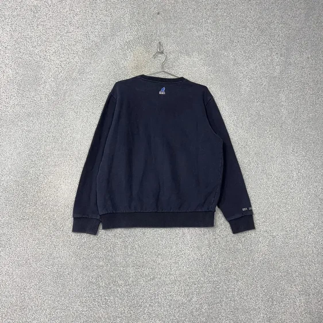 캉골 빅로고 캐주얼 네이비 맨투맨 XL 상품이미지2