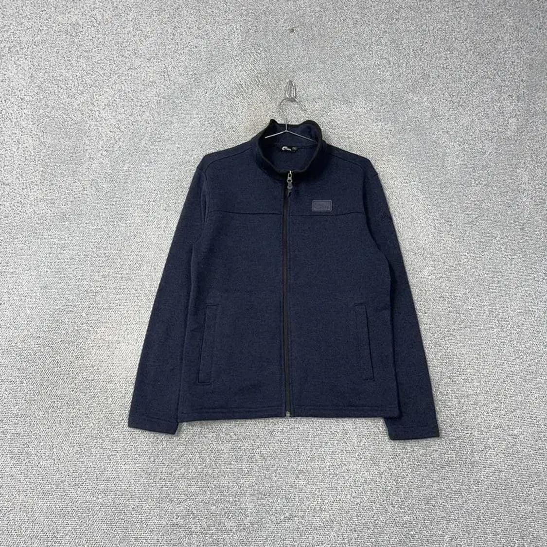 네파 네이비 배색 로고 캐주얼 후리스 집업 95 상품이미지1