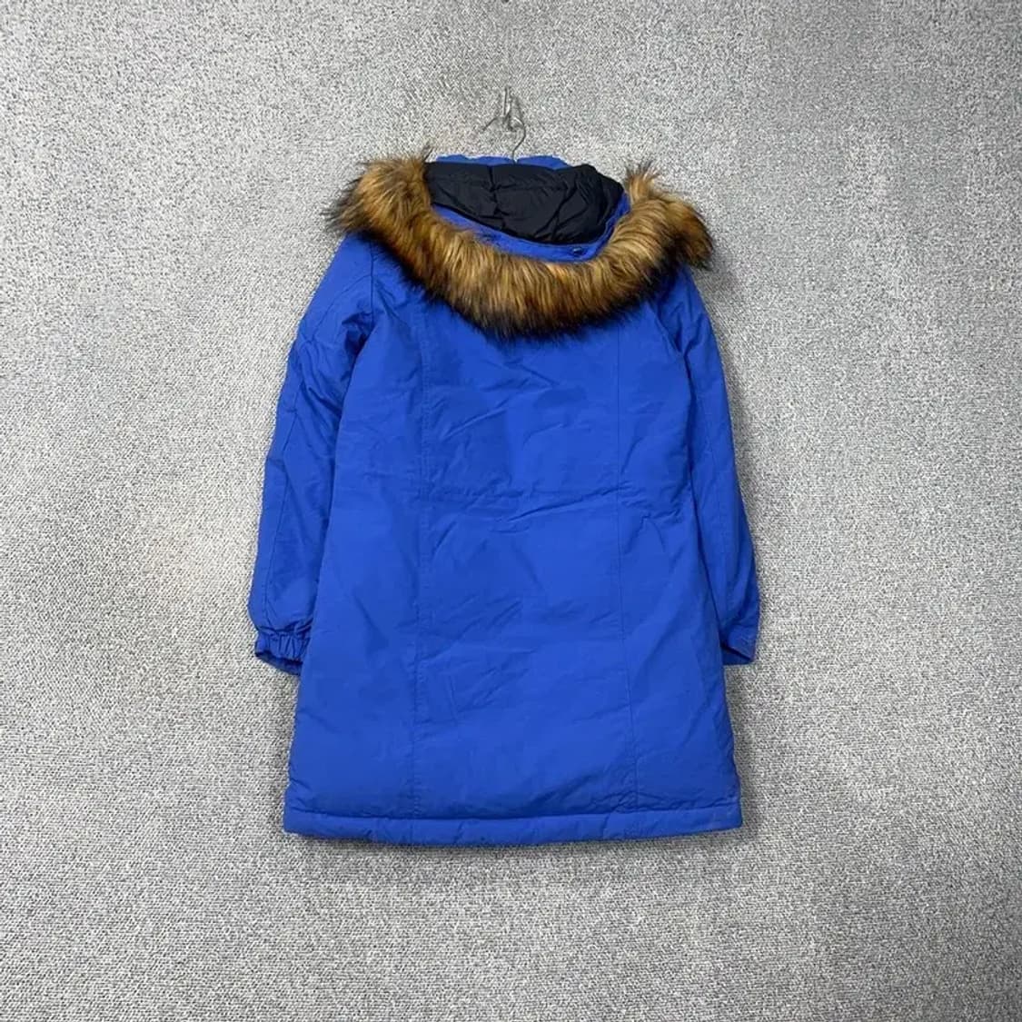 노스페이스 블루 구스다운 거위털 롱패딩 점퍼 L 90 상품이미지2