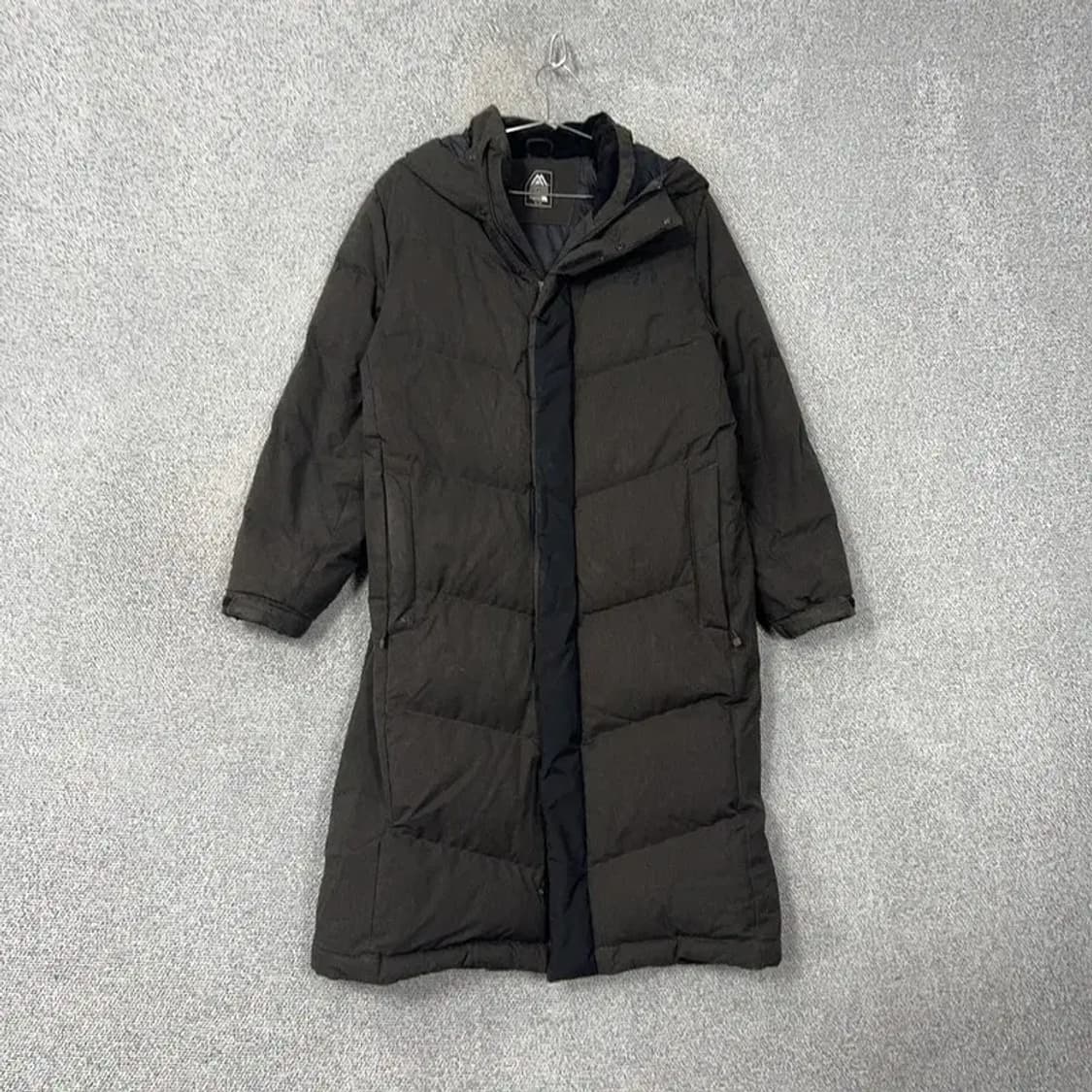 노스페이스 드라이벤트 그레이 거위털 구스다운 롱패딩 90 상품이미지1