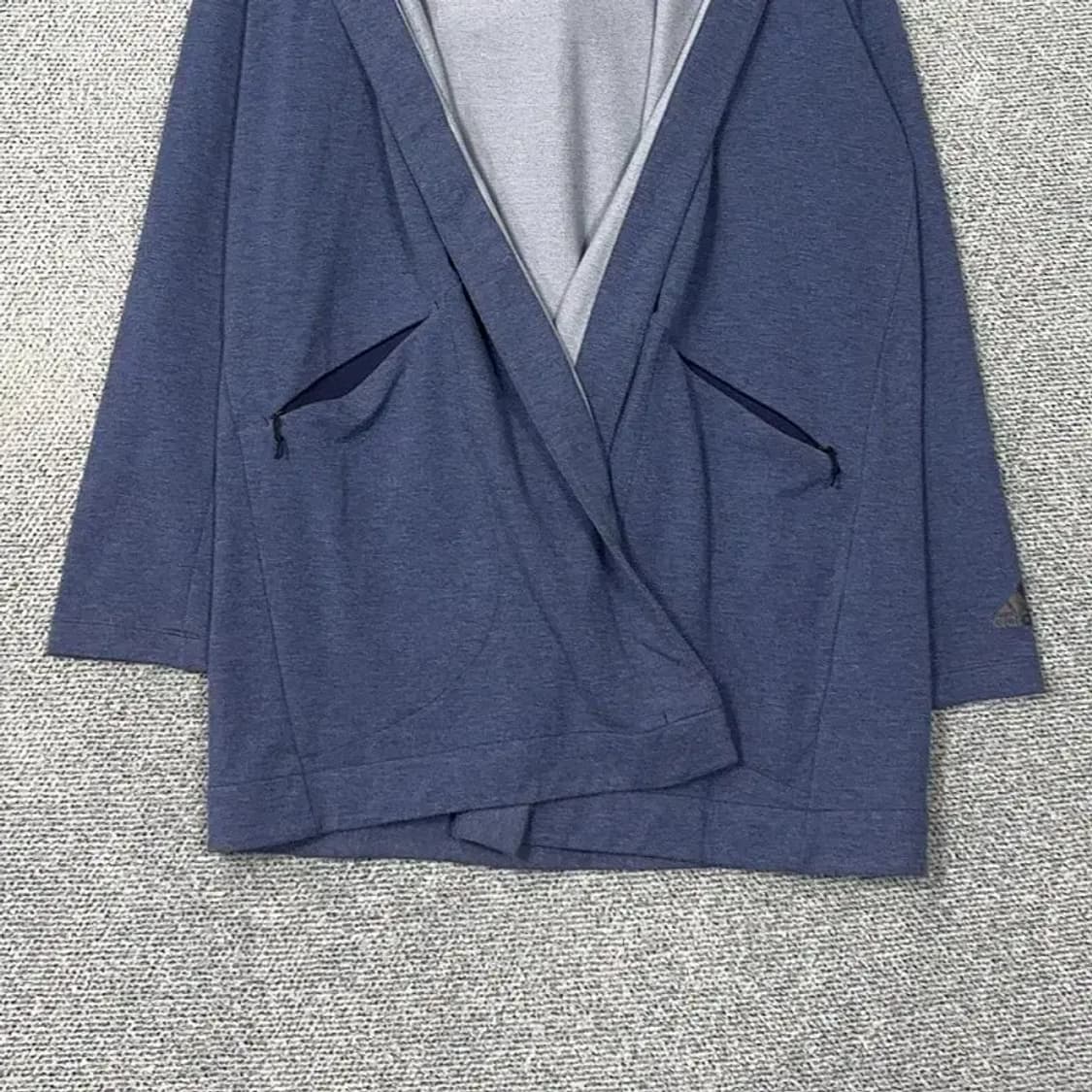 아디다스 네이비 캐주얼 기능성 가디건 M 상품이미지4