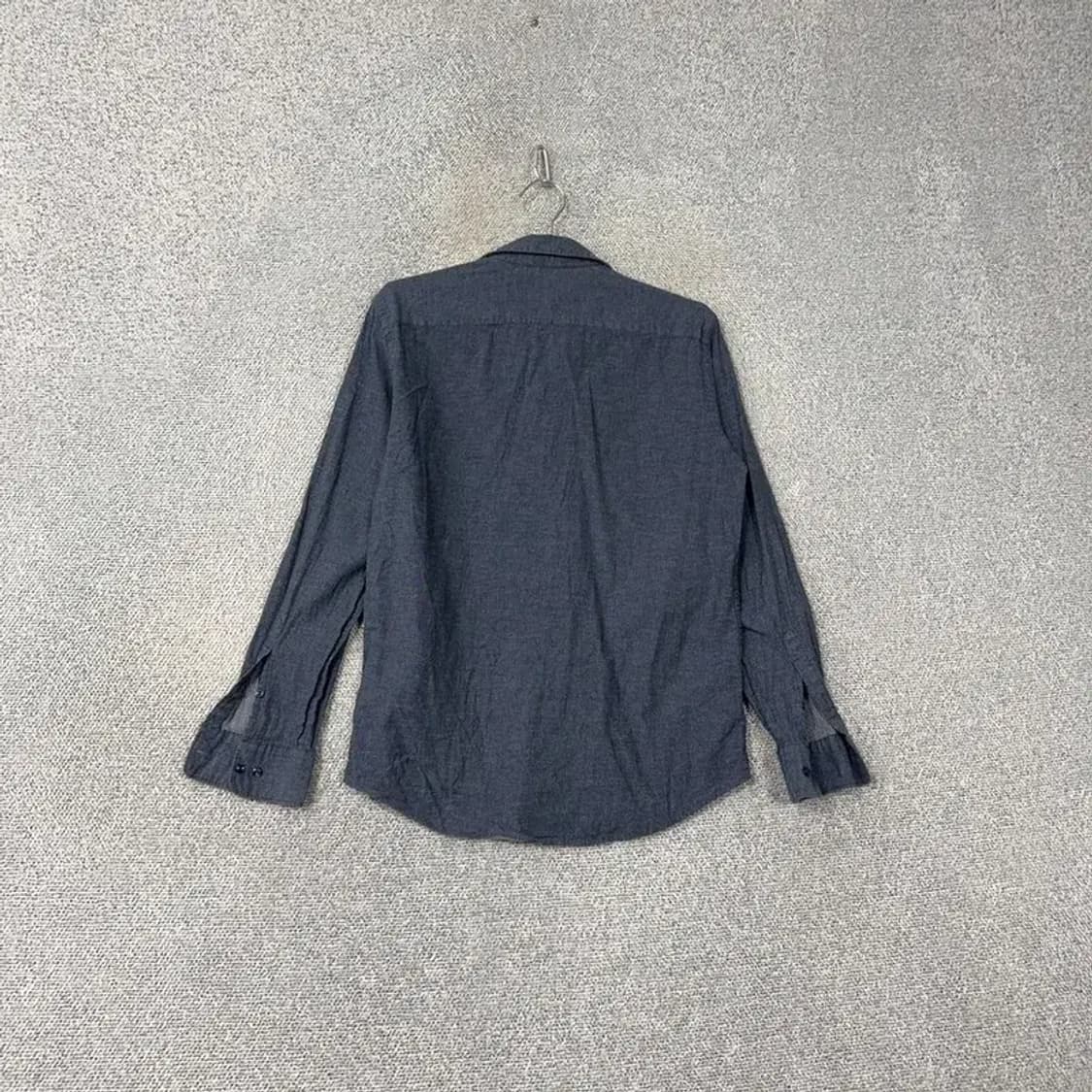 해지스 인디고 네이비 로고 코튼 셔츠 100 상품이미지2