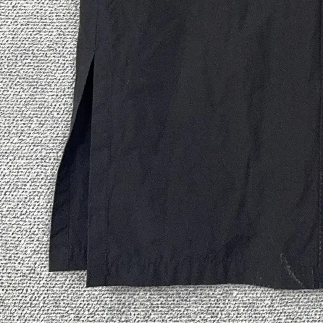 칼라거펠트 여성 빈티지 테크웨어 블랙 트렌치 코트 77 상품이미지3