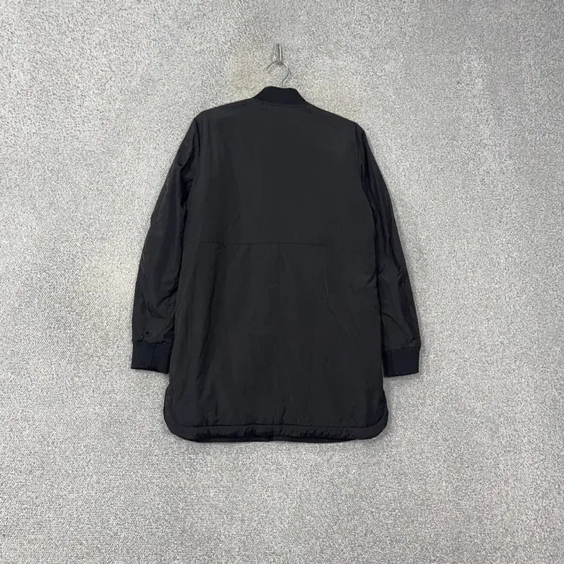 푸마 올블랙 로고 블루종 롱코트 봄버 자켓 M 상품이미지2
