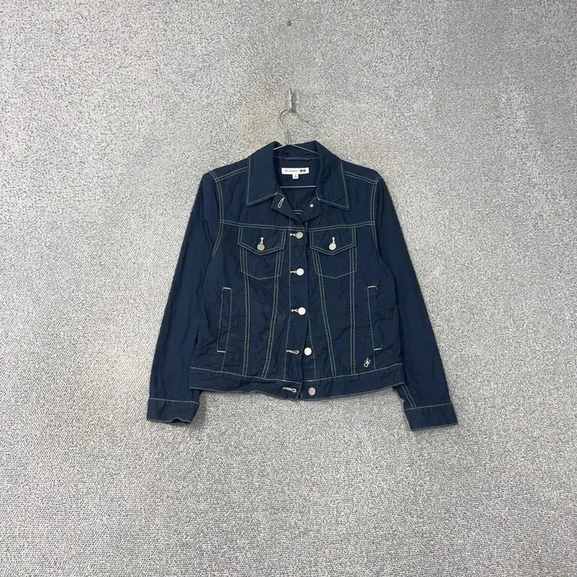 유니클로 JW앤더슨 진청 스티치 데님 셔츠 자켓 M 상품이미지1