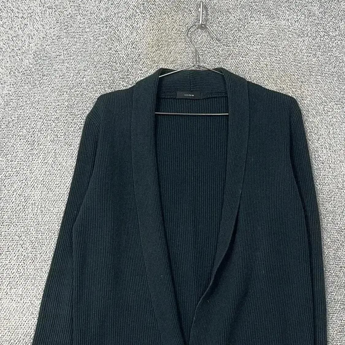 한섬 시스템 코튼 그린 가디건 90 상품이미지3