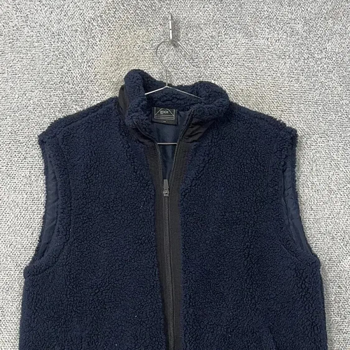 EXR 남성 네이비 후리스 조끼 100 상품이미지3
