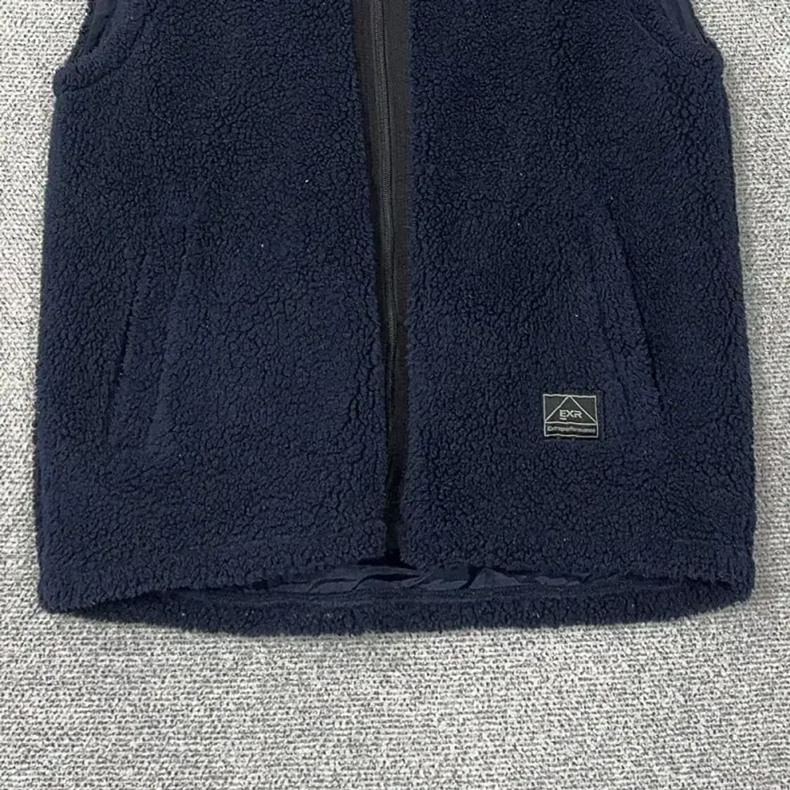 EXR 남성 네이비 후리스 조끼 100 상품이미지4