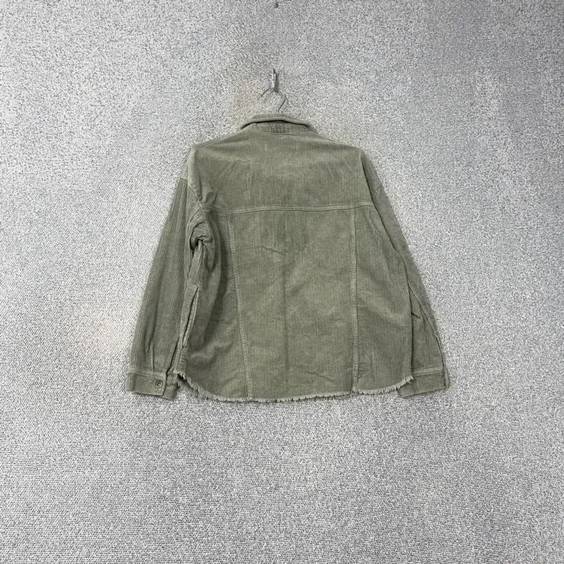 자라 코듀로이 카키 자켓 XS 상품이미지2