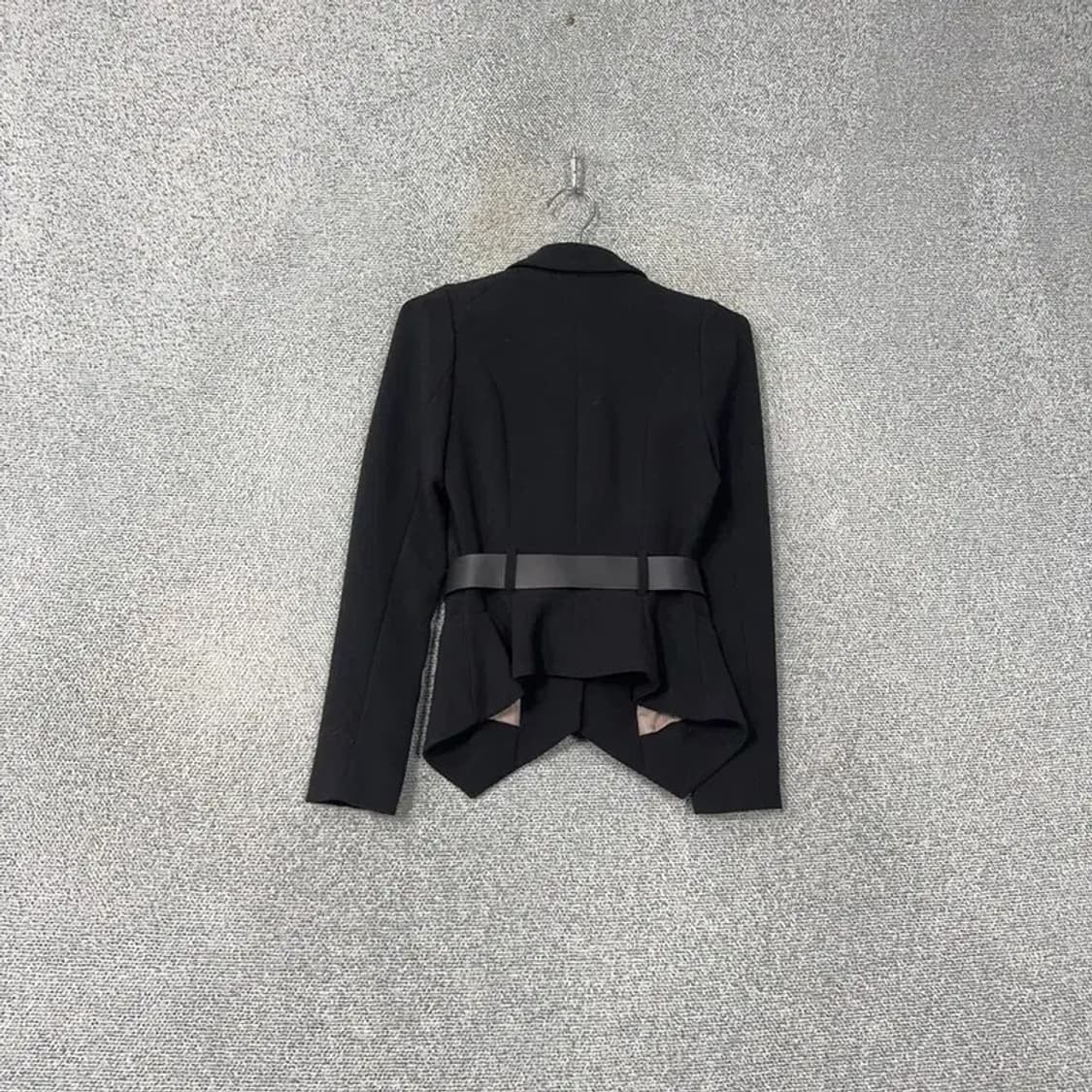 H&M 에이치앤엠 여성 블랙 벨티드 자켓 2사이즈 상품이미지2